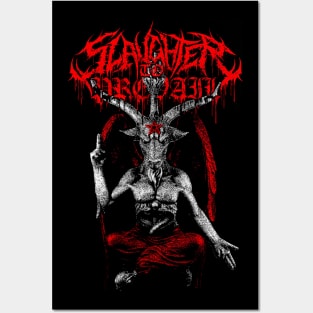 Slaughter to prevail merch baphomet Posters and Art